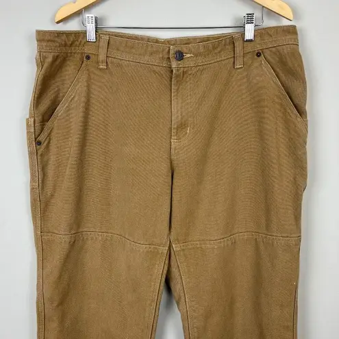 Patagonia  Iron Forge Hemp Blend Canvas Pants Womens 18 Brown Vintage Look Work‎