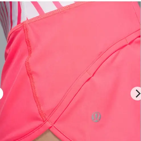 Lululemon  Run: Speed Short
Flash Light /Yachtie Stripe Printed White Flash Light - Image 4