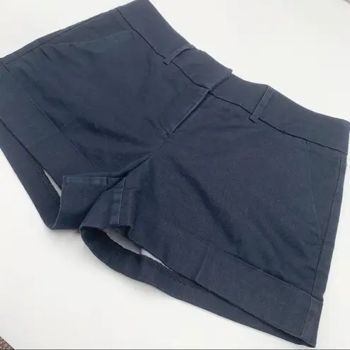 New York And Company Black Chino Shorts Size 6