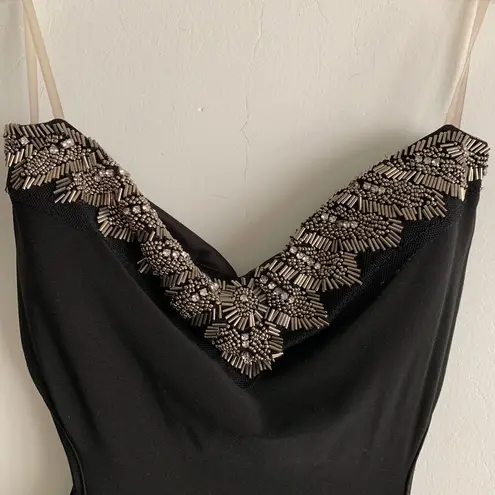 Nasty Gal Embellished Cutout Bodycon Dress