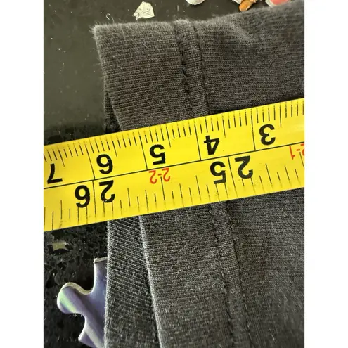 Womens Lululemon Black Tee Shirt Large Flaw