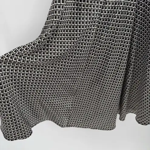 Alyn Paige NY Geometric Satin Halter Formal Y2k Dress Size 4