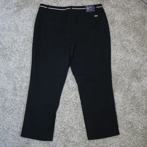 NWT Tommy Hilfiger Bristol Slim Ankle Pants Women's 14 Black Stretch‎ Workwear thumbnail 12