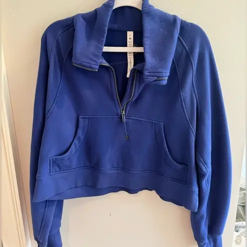 Lululemon  Scuba Half-zip - Deep Blue | WORN ONCE