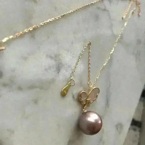 Boutique 2- Custom Made 12mm Genuine Pearl Necklace