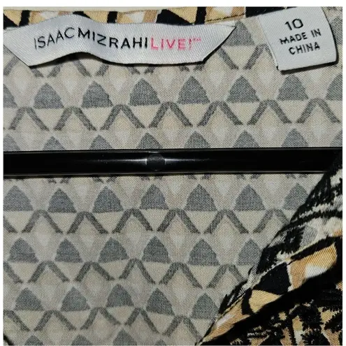 Isaac Mizrahi Women's Size 10 Embroidered Long Dress Multicolor