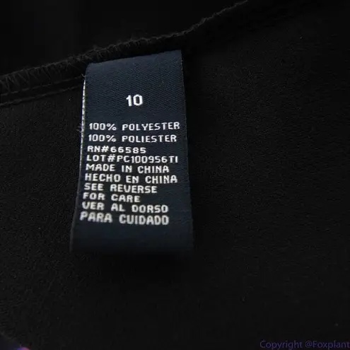 Perception New York peacock print empire waist scoop neck dress, 10 Purple