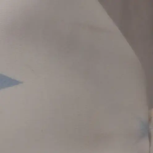 Bikini Top Blue and White Size Small