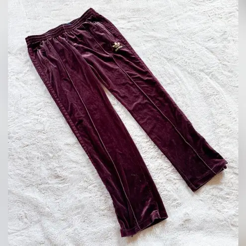 Adidas  Velvet Maroon Sweats size M