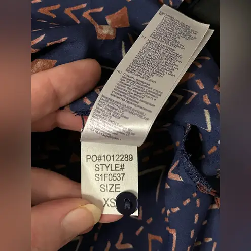 NYDJ Los Angeles Women’s 3/4 Sleeve Blouse Size X-Small