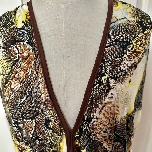 Savee laguna Golden Snake dress size Small NWT