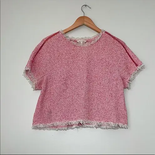 Rebecca Taylor Summer Stretch Tweed Top