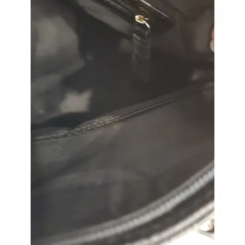 The Danbury Mint GS Monogram Black Handbag NEW Purse Top Handles and Strap