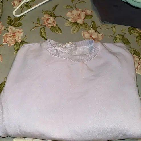 Brandy Melville Lavender crew neck