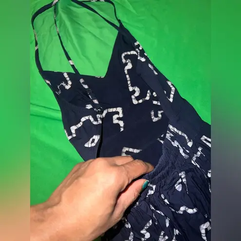 The Odells Miro Elegant Black Patterned Maxi Dress size XXS