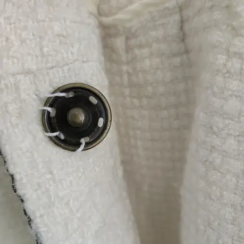 Alberto Makali Wool Blend One Button Sweater Women's Large Cardigan 3/4 Sleeve