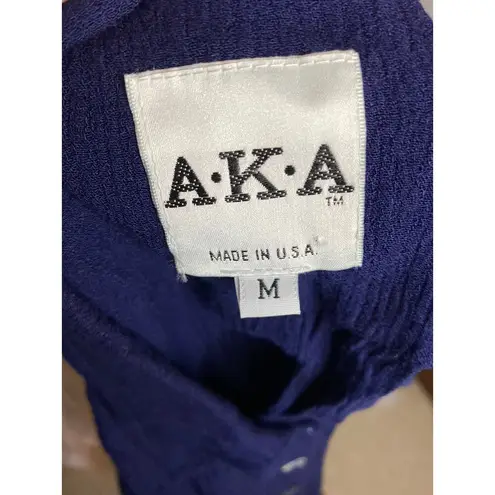 top pants set navy 1990s Blue Size M