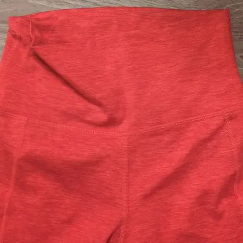 Aerie  offline hugger the short court red leggings size small - Image 2