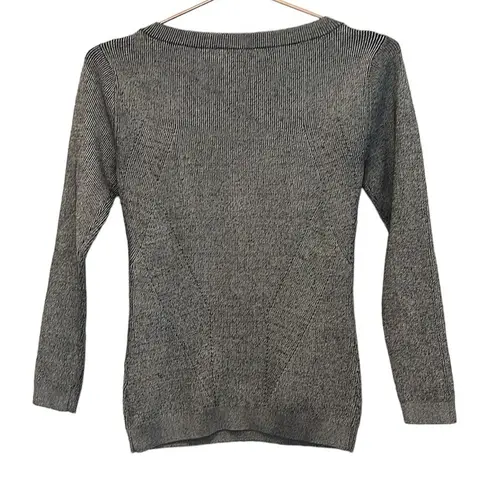 Karen Millen size small sweater. Black & grey.