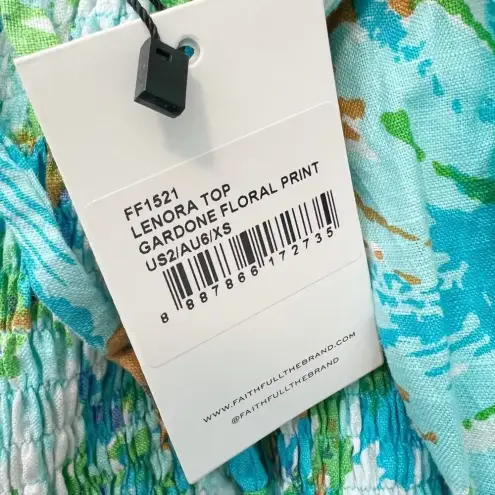 Faithfull the Brand NWT FAITHFUL THE BRAND‎ Lenora Top Gardone Floral Print XS