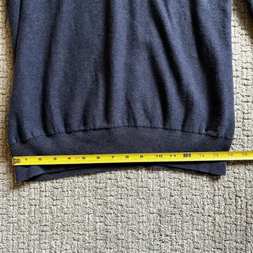 Calvin Klein Jeans Women's Size L Navy Blue Long Sleeve Pullover Sweater RN36543