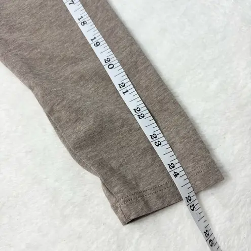 Peruvian Connection Taupe Long Sleeve Tees Size L