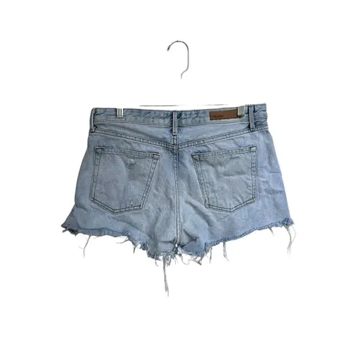 GRLFRND Helena Short in Womens Size 30 Light-wash Distressed Jean Shorts