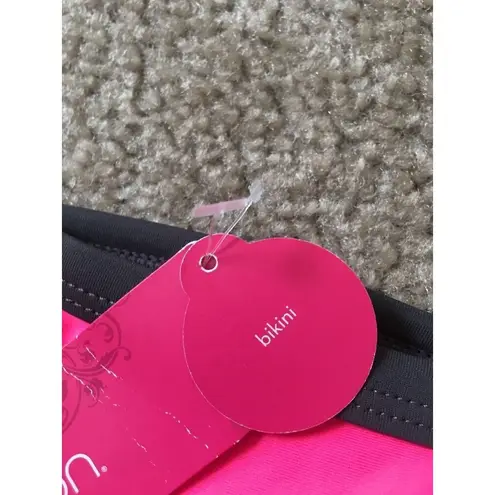 Xhilaration  Women's Swim Bikini Bottom Size Small Pink Brown