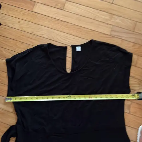 Old Navy  black jumpsuit with belt size XL - Image 7