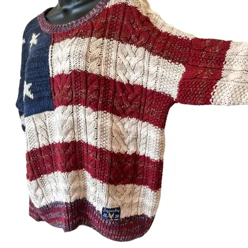 Superdry Americana Cable Knit Jumper Sweater