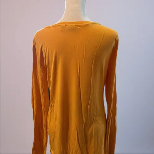 Versona Orange Long Sleeve Fitted Tunic