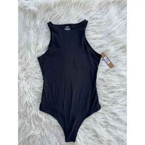 SKIMS Fits Everybody High Neck Bodysuit Onyx Size Small