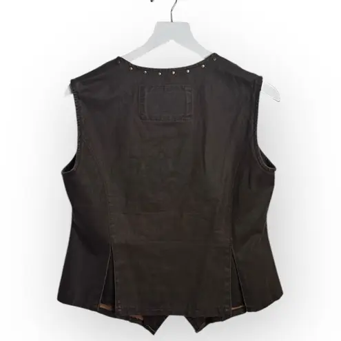 Outback Trading Company Western Studded Zip