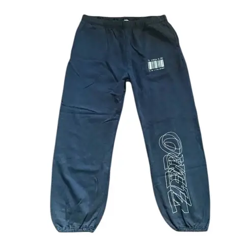 ✨The Mayfair Group It Costs Zero Dollars Graphic S/M Sweatpants✨ Blue