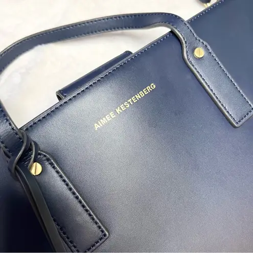 Aimee Kestenberg Mariah Triple Entry Tote Bag in Royal Navy Blue