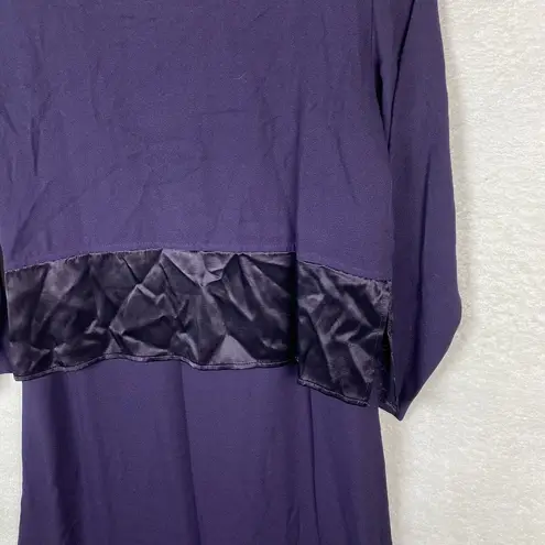 Jessica Howard VTG ‎ Petites Suit Dress Size 12 2 Piece Purple Jacket/Tank Dress