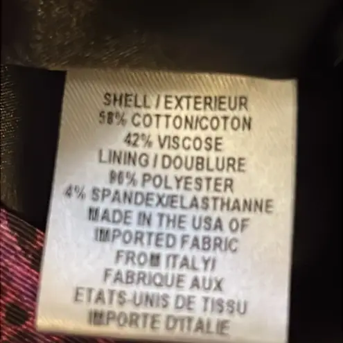 Milly Women’s Chloe Multicolor Froral Cap Sleeve Lined Sheath Dress Size 2