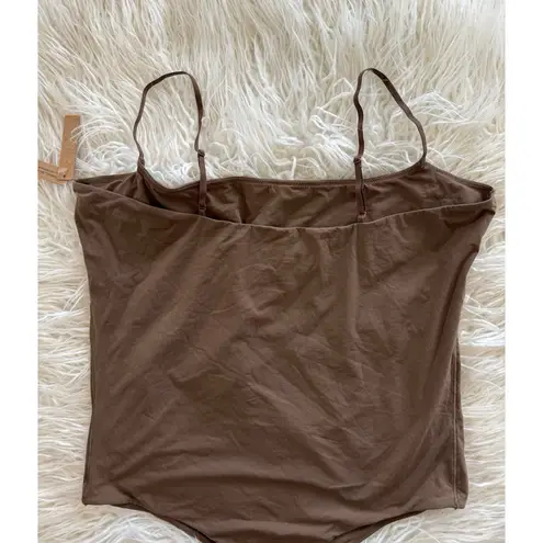 SKIMS Fits Everybody Cami Thong Bodysuit Oxide Size 4X