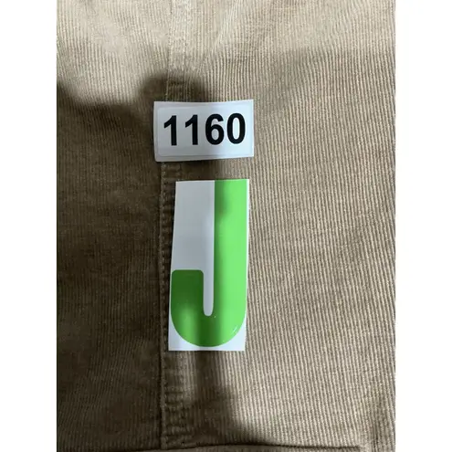 Woman’s Heritage Collection By Bass Tan Large Button Up Corduroy Shirt Jacket