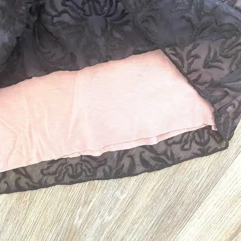 Bailey 44 lace overlay mini skirt