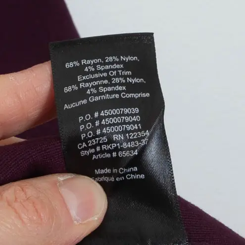 Babaton Aritzia Womens Maroon Marsden Corset Bodycon Midi Dress Size 0 Romantic