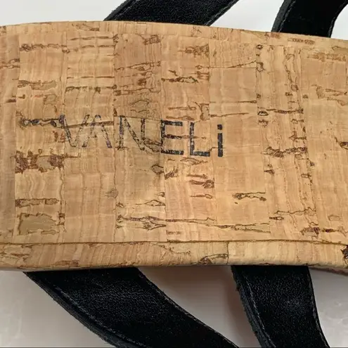 Vaneli Black Three Strap Slip