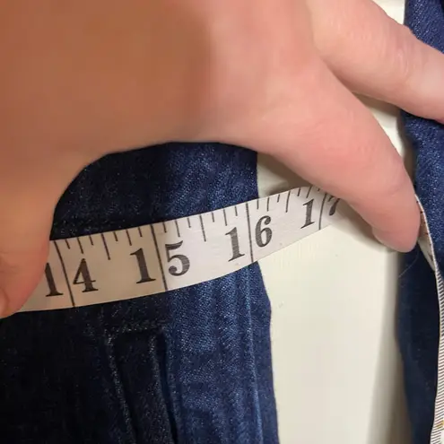 The Only Jane Boiler Suit Blue Jump Two Denim Long Sleeve High Neck Jumpsuit 6