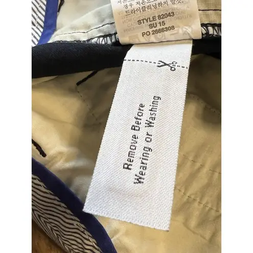 J. Crew Womens Blue 3.5" Classic Chino Shorts Size 2 Preppy Travel Vacation