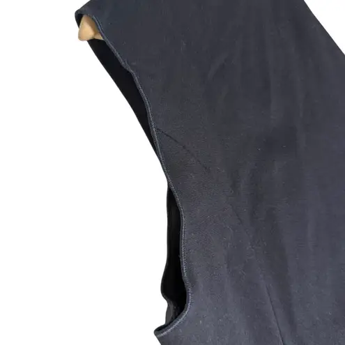 Armani Collezioni Italian Midnight Blue White Colorblock Sheath Dress Size 4