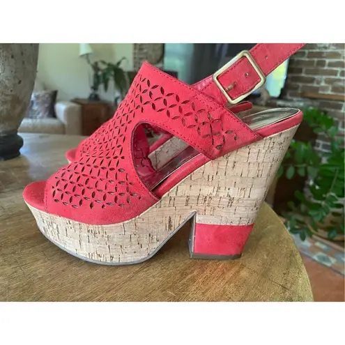 Carlos Santana Carlos by high wedges size US 7,5