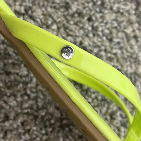 Sam Edelman NEW Women’s  Neon Green Flip Flops Size 7 - Image 3