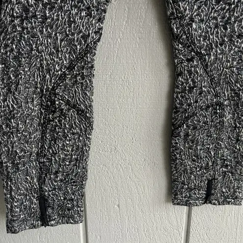 Faith Connexion Silver Brocade Crop Leggings Size 38 US 6