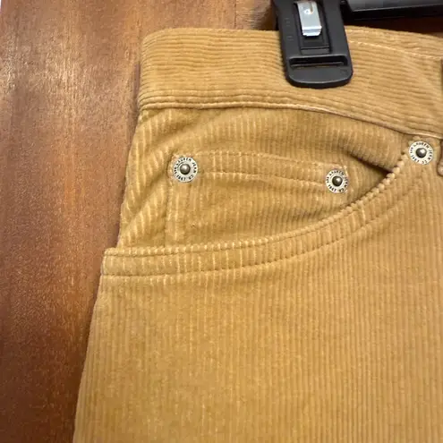 Lauren Jeans Co Ralph Lauren Women’s Camel Flare Leg Corduroy Pants NWT
