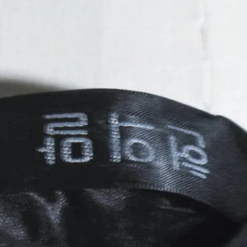 Y2K Gothic Black Chiffon Pleat Mini Dress AHS Coven Style Size M